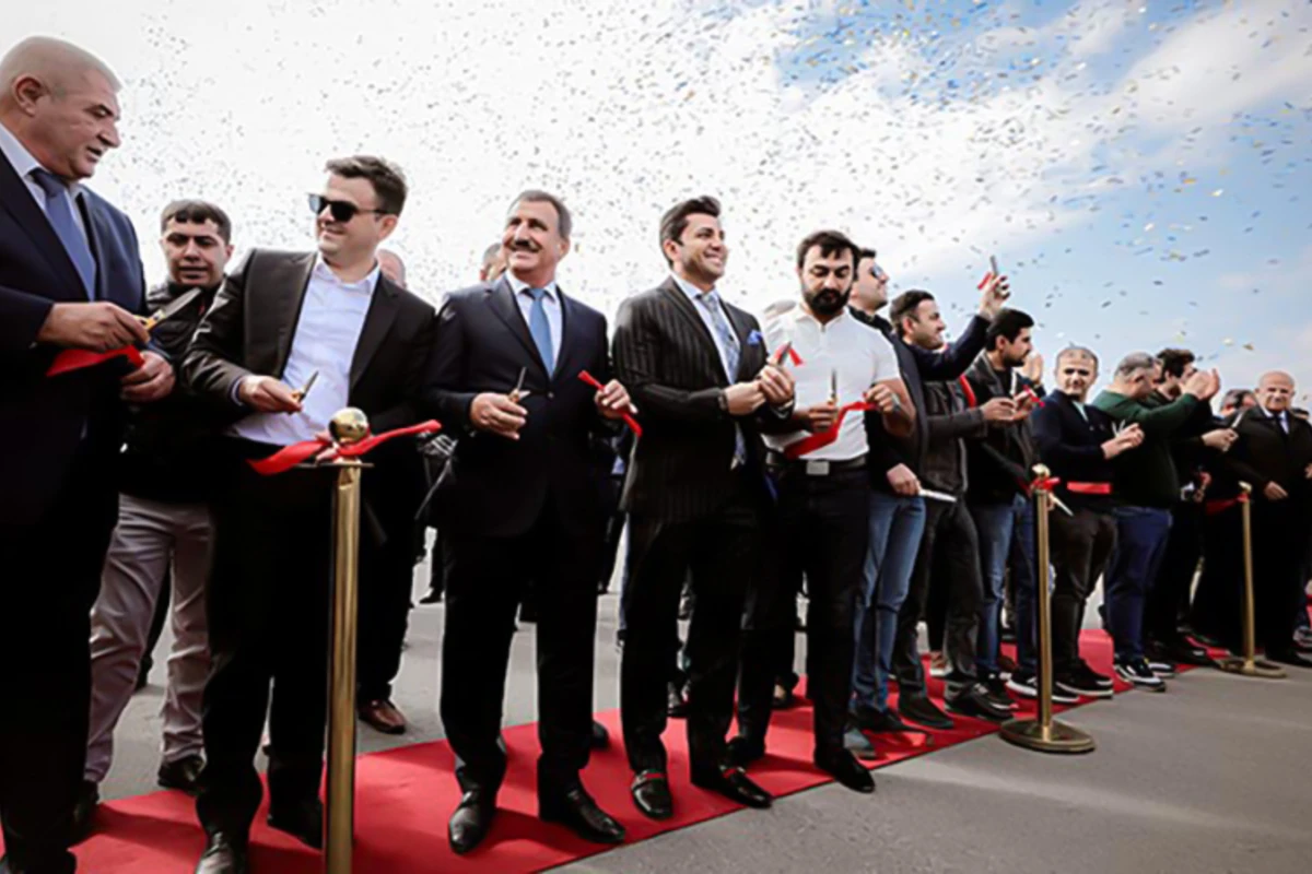 Qafqazın ən böyük tikinti materialları bazarı açıldı - FOTO