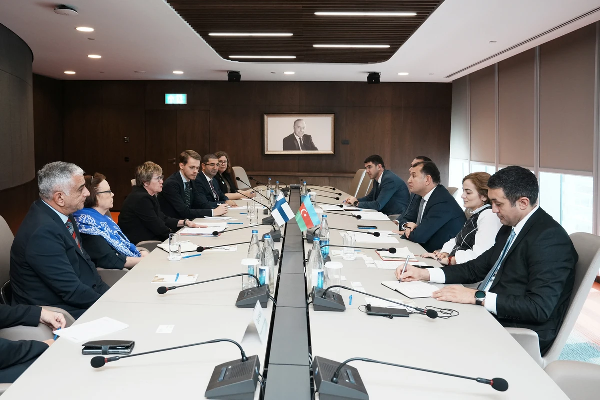 Azərbaycanla Finlandiya arasında ticarətin və investisiyaların təşviqi müzakirə olunub - FOTO