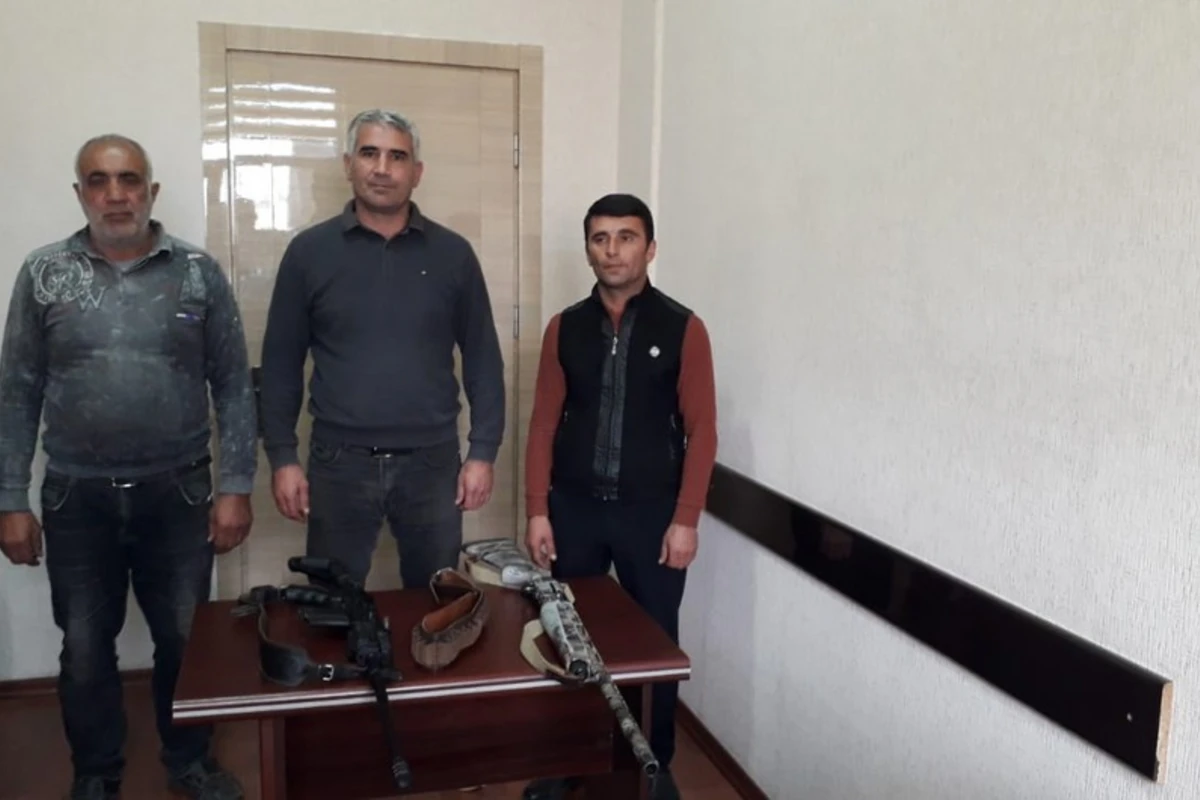 Polis qanunsuz ov edənləri saxlamaq üçün havaya atəş açıb