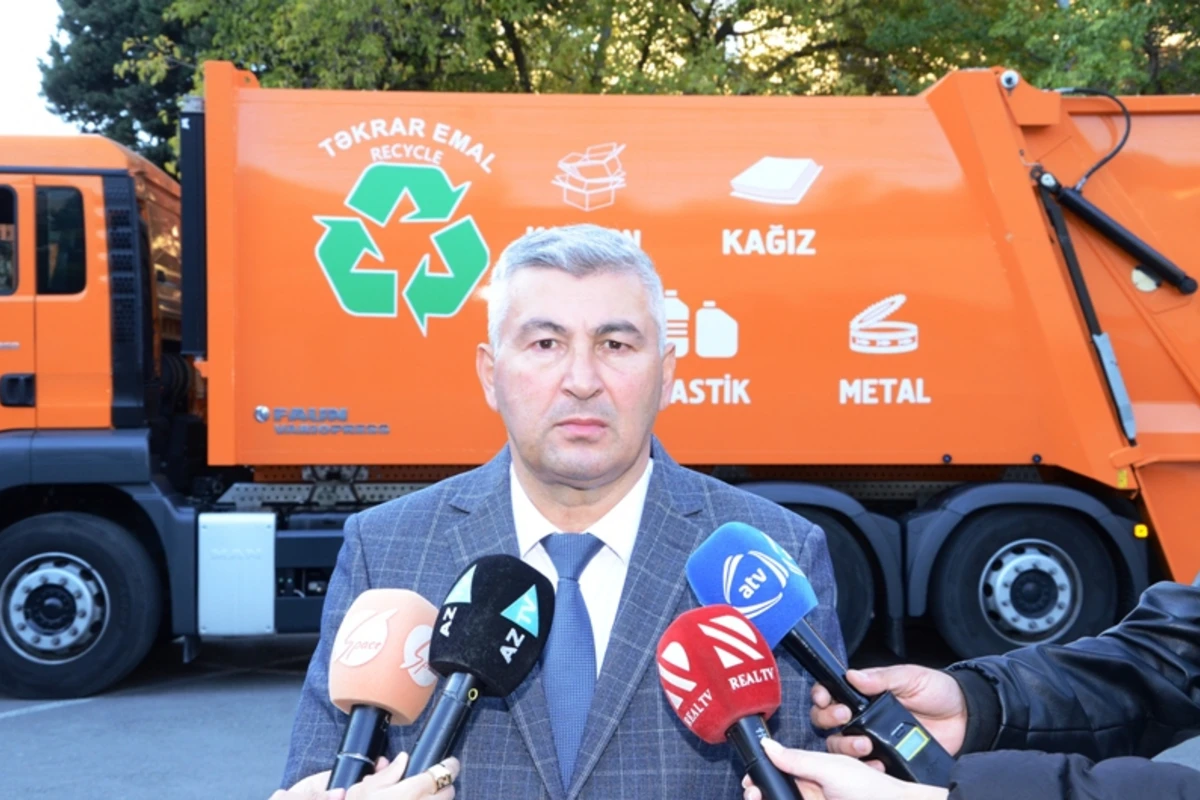 Xətai rayonunda konteyner meydançası yaradılıb - FOTO