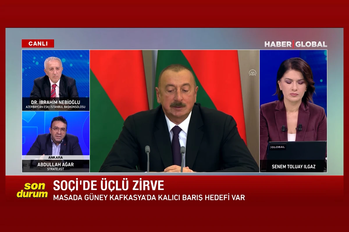 Ekspertlər “Haber Global”da Soçi görüşünə dair proqnozlarını səsləndiriblər - VİDEO