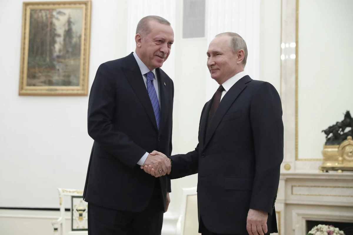 Эрдоган провел переговоры с Путиным