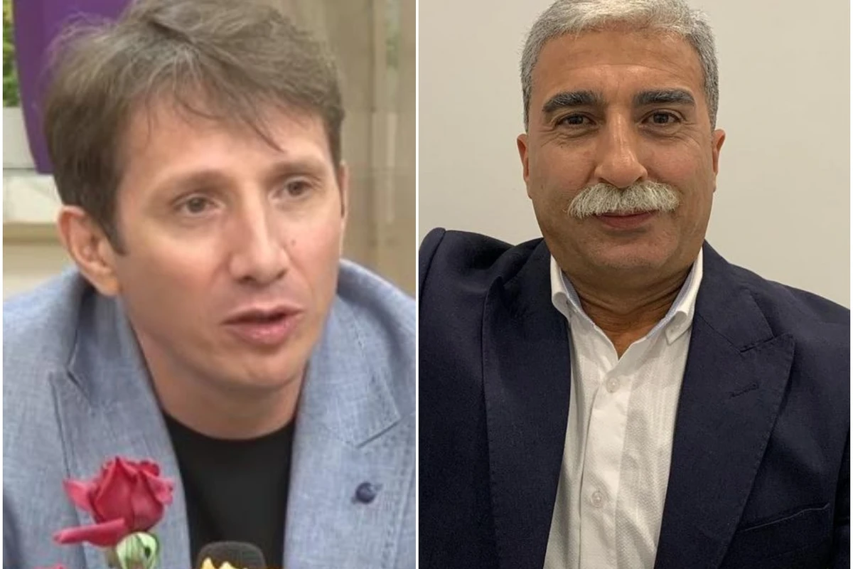 Rafael İsgəndərovla Azər Axşam 30 il əvvəl - FOTO