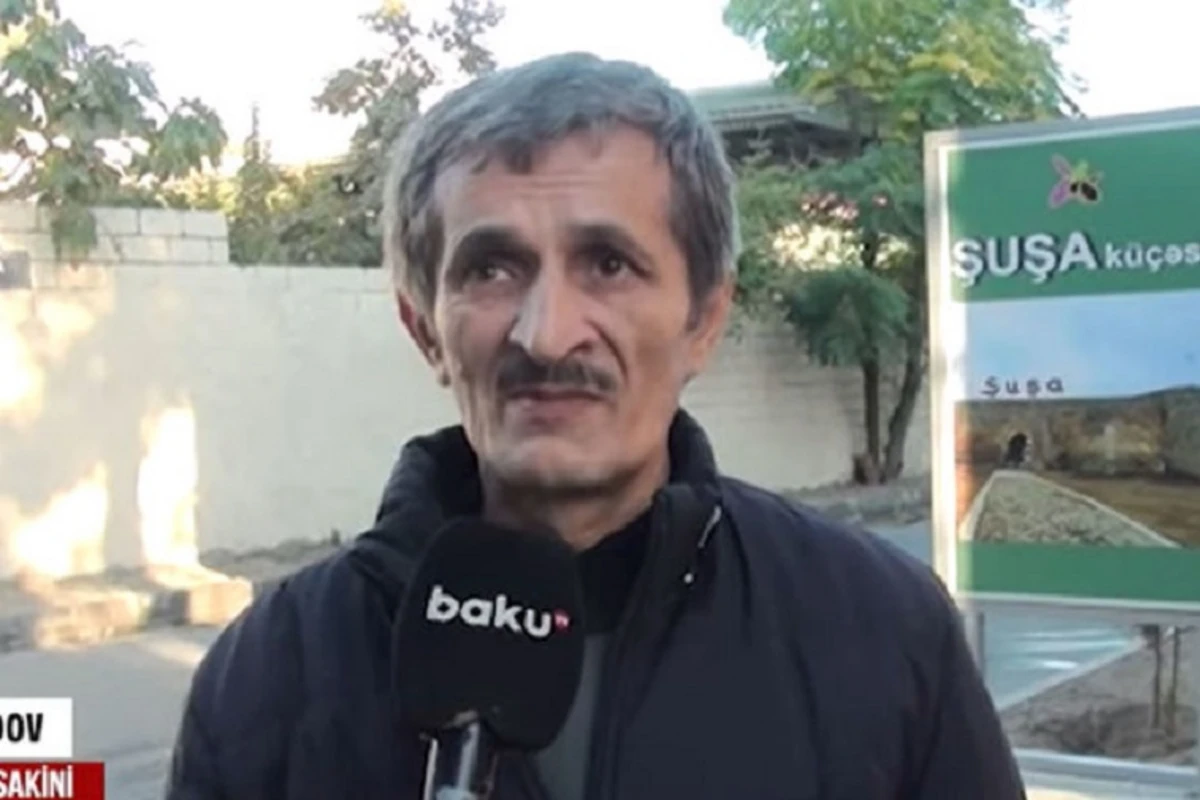 Mingəçevir sakini: “Mən Şuşa küçəsi ilə addımlayıram” - VİDEO