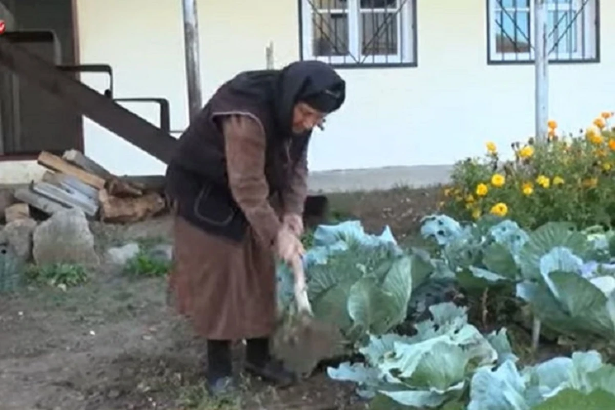 101 yaşlı nənənin uzunömürlülük sirri - VİDEO