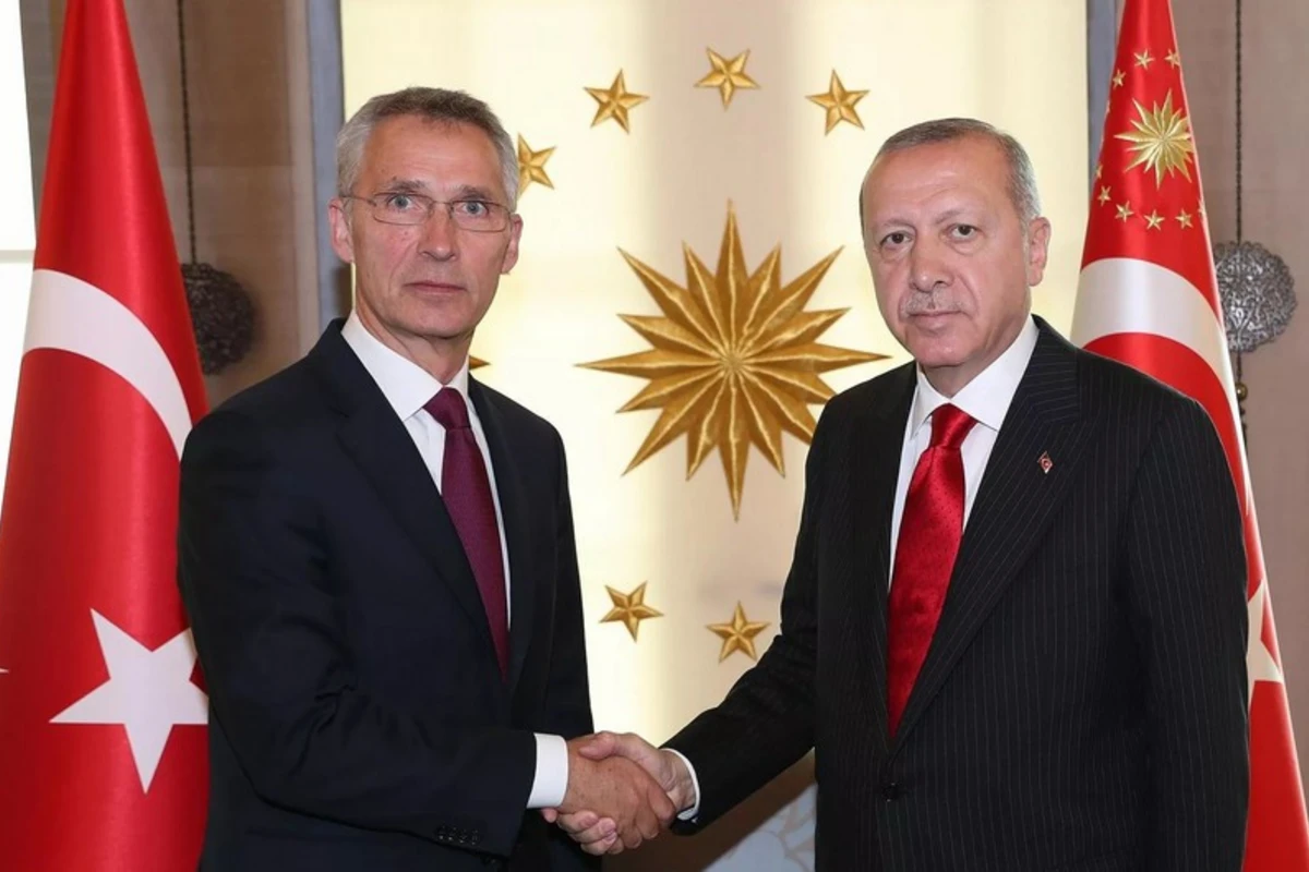 Ərdoğan və Stoltenberq arasında görüş olub