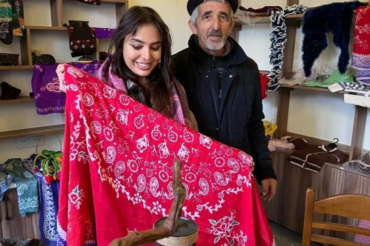 Leyla Əliyeva Basqal qəsəbəsindən paylaşım edib - FOTO