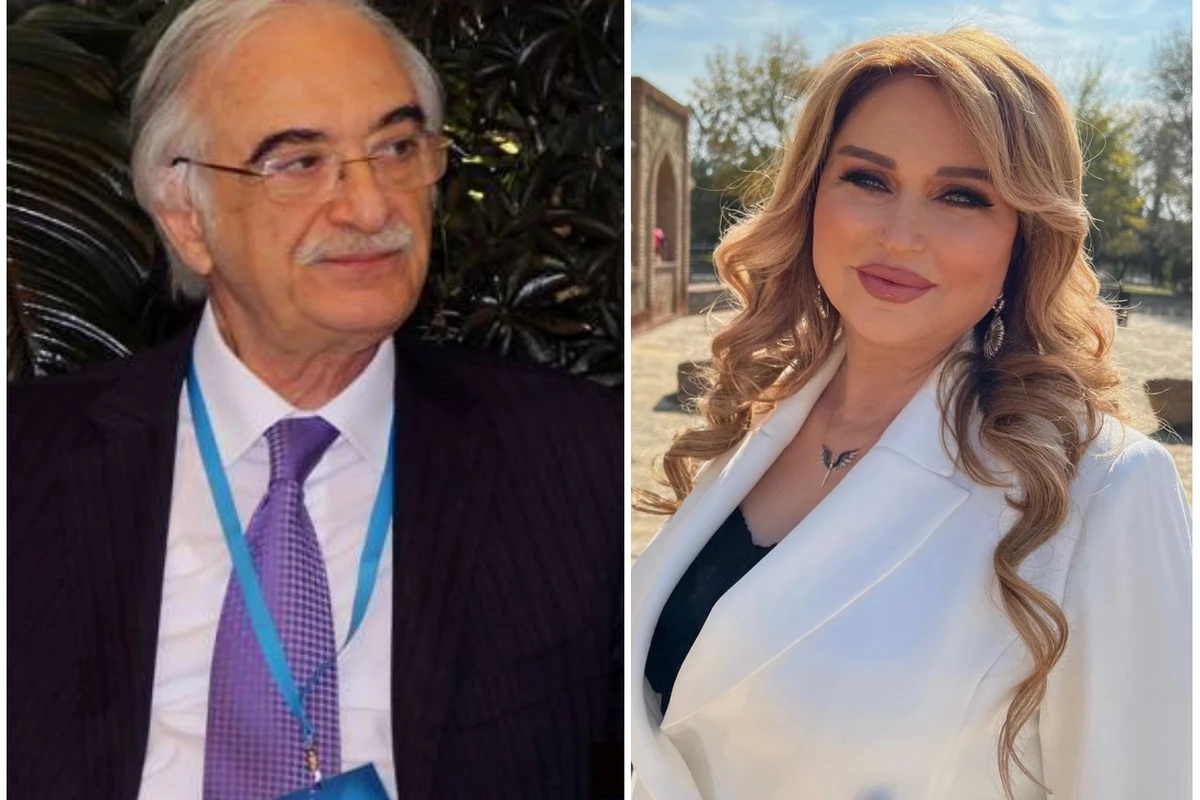 Polad Bülbüloğlu Mələkxanım Eyyubovanı təbrik etdi - FOTO