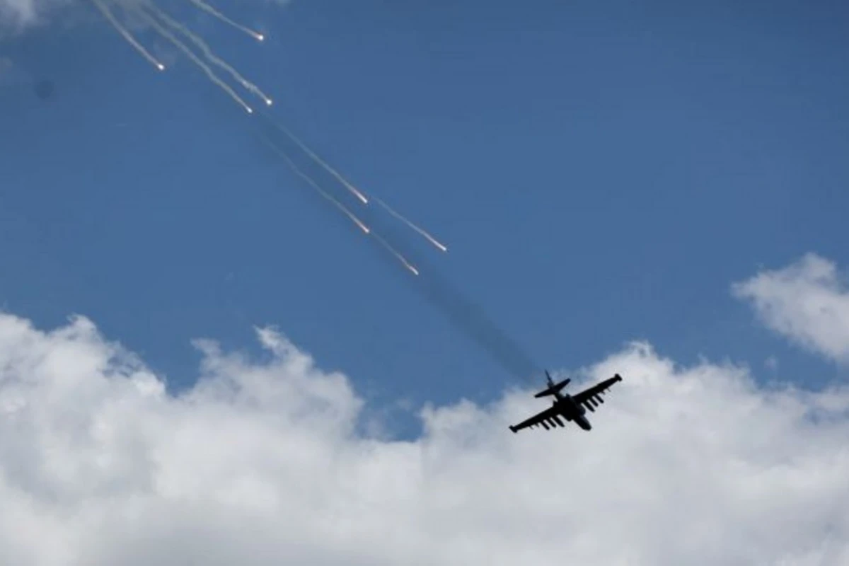 В Херсонской области сегодня сбит российский Су-25
