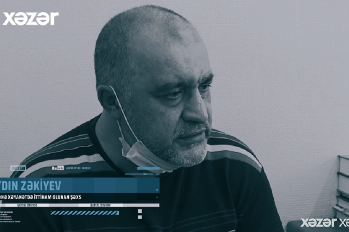 Vətənə xəyanətdə ittiham edilən Aydın Zəkiyevin etirafları yayımlandı - VİDEO