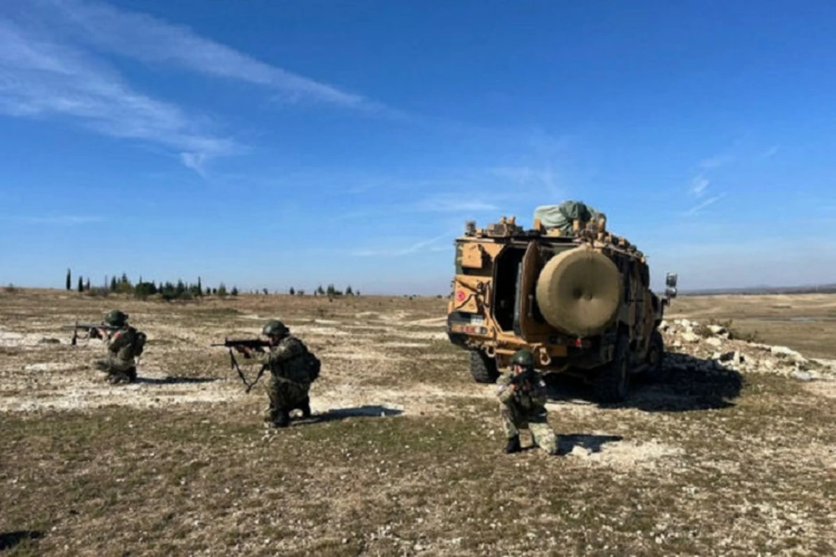 Военнослужащие Азербайджана, Турции и Грузии отработали защиту трубопровода Баку - Тбилиси - Джейхан - ФОТО