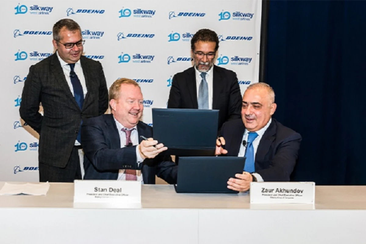 Silk Way West Airlines yeni Boeing 777-8F yük təyyarələrinə sərmayə qoyur