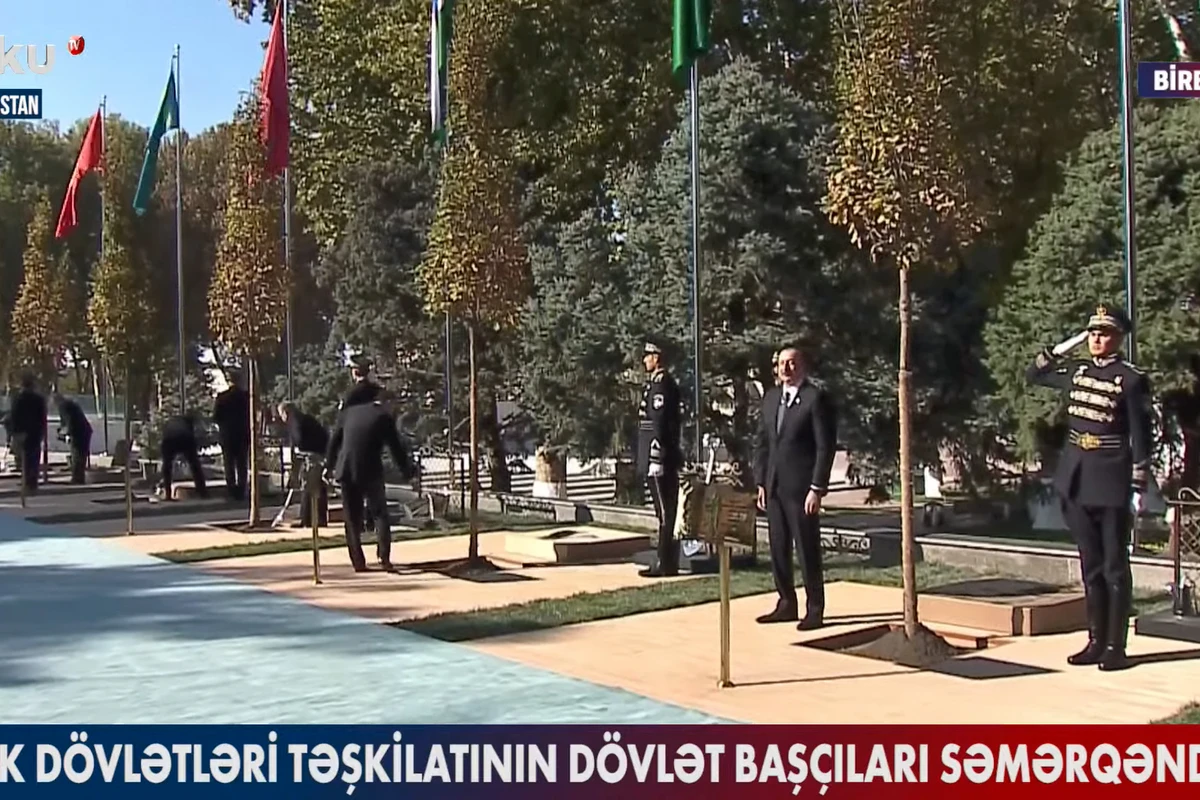 TDT liderləri Səmərqənddə ağac əkiblər - YENİLƏNİB - FOTO/VİDEO