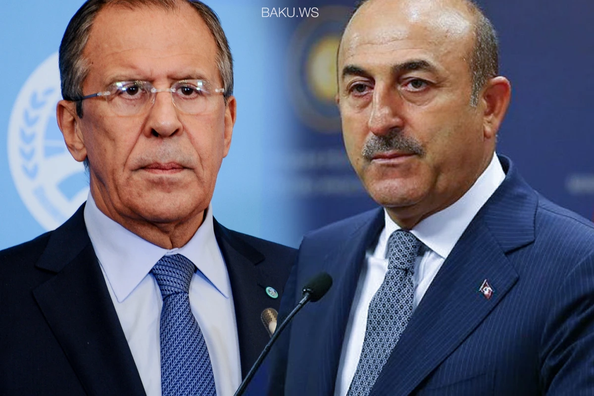 Çavuşoğlu və Lavrov arasında telefon danışığı olub