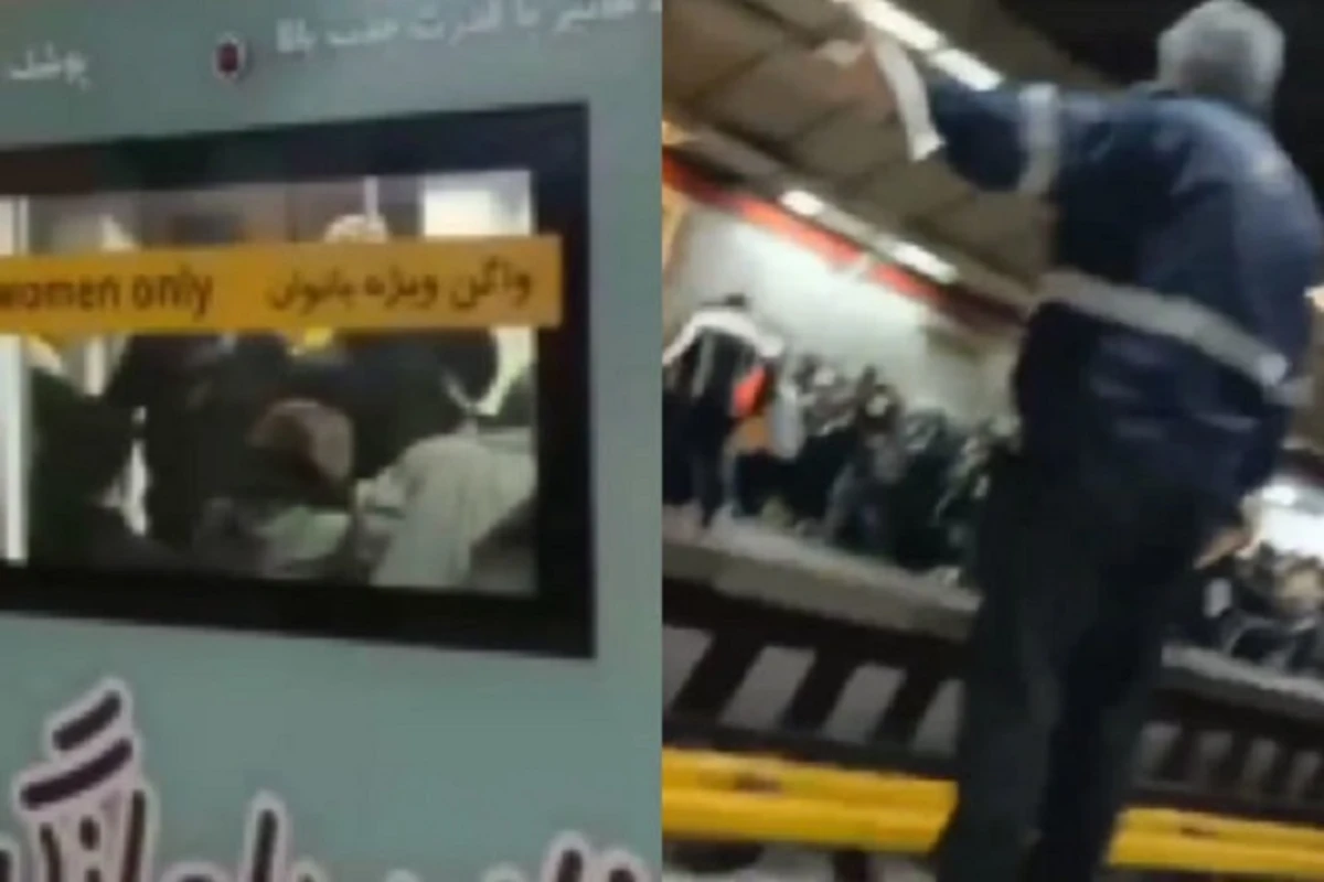 В тегеранском метро полиция избила мирных граждан и открыла по ним огонь - ВИДЕО
