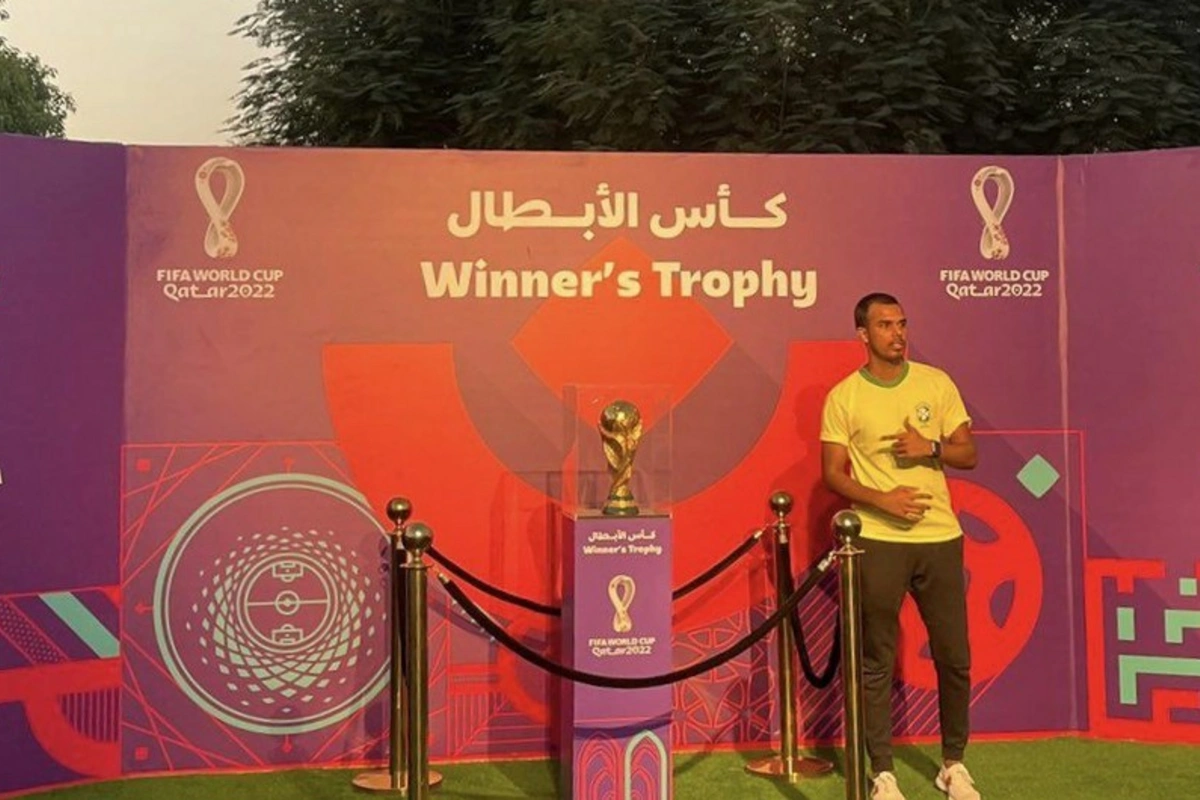 Qətərdə dünya çempionatının kuboku təqdim olunub