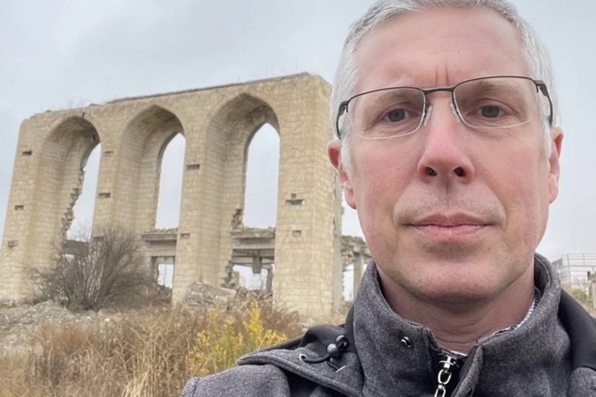 Посол Великобритании поделился публикацией из Агдама - ФОТО