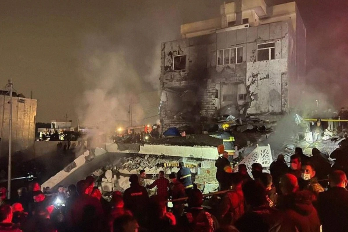 В Ираке из-за взрыва баллонов с газом обрушились три здания, есть жертвы