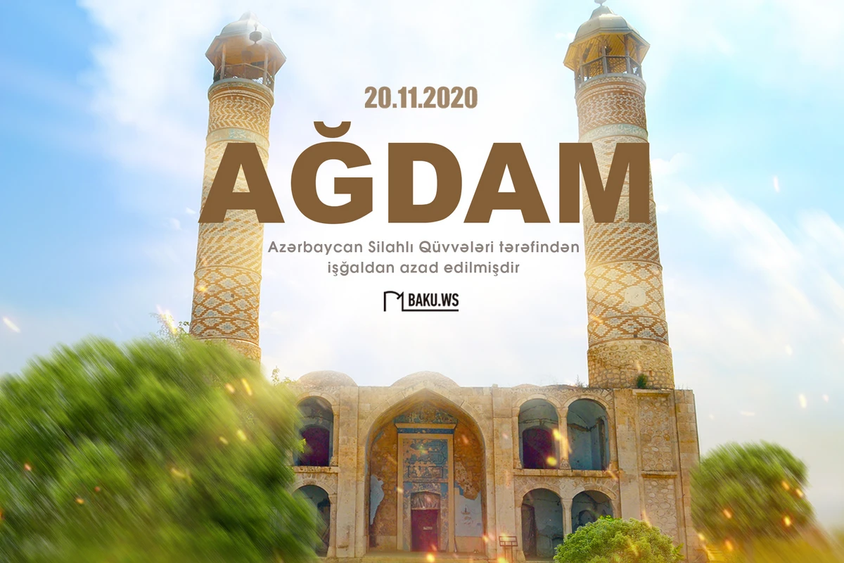 Ağdamın işğaldan azad edilməsindən 2 il ötür