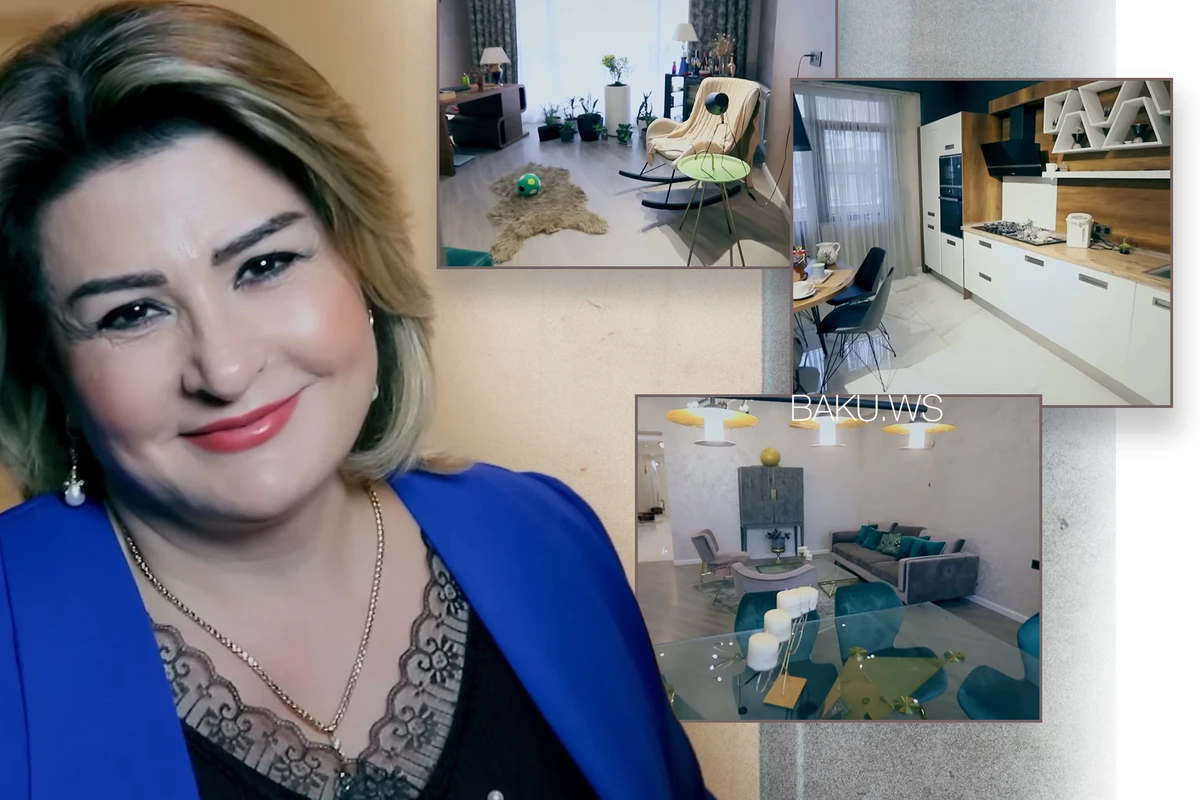 Xalq artistinin lüks və dəbdəbəli EVİNİN GÖRÜNTÜLƏRİ - VİDEO