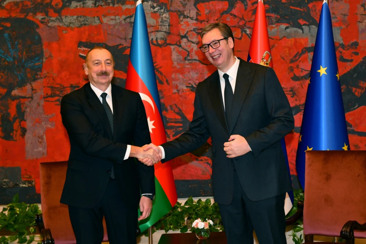 İlham Əliyevin Serbiya Prezidenti Aleksandar Vuçiç ilə təkbətək görüşü olub - FOTO - YENİLƏNİB İlham Əliyevin Serbiya Prezidenti Aleksandar Vuçiç ilə təkbətək görüşü olub - FOTO - YENİLƏNİB