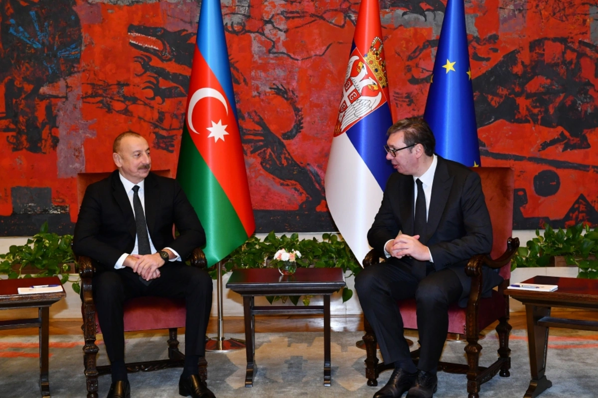 İlham Əliyev: Serbiyaya böyük nümayəndə heyəti ilə gəlmişəm