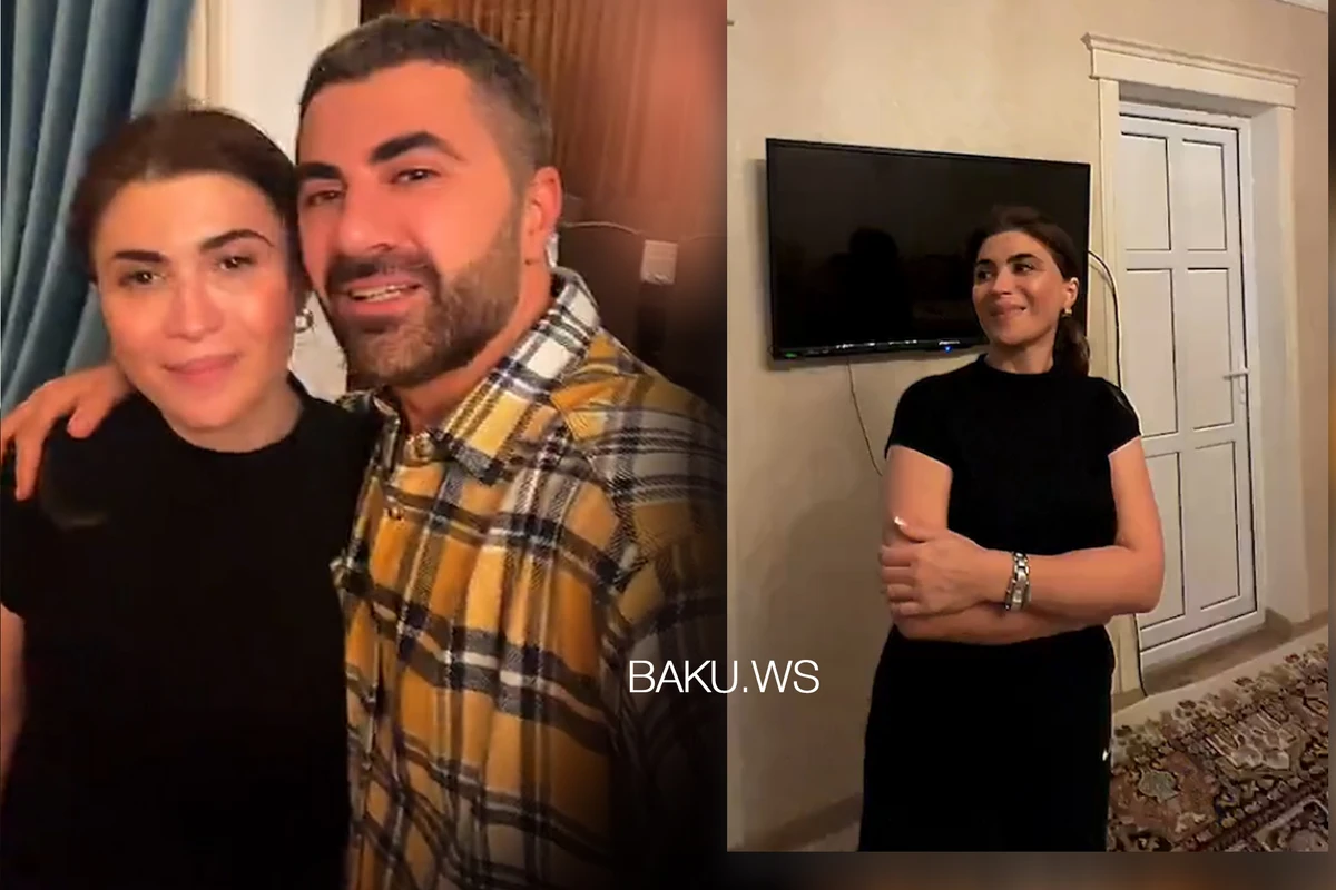 Zaur Baxşəliyev həkim bacısı ilə GÖRÜNTÜLƏRİNİ PAYLAŞDI - VİDEO