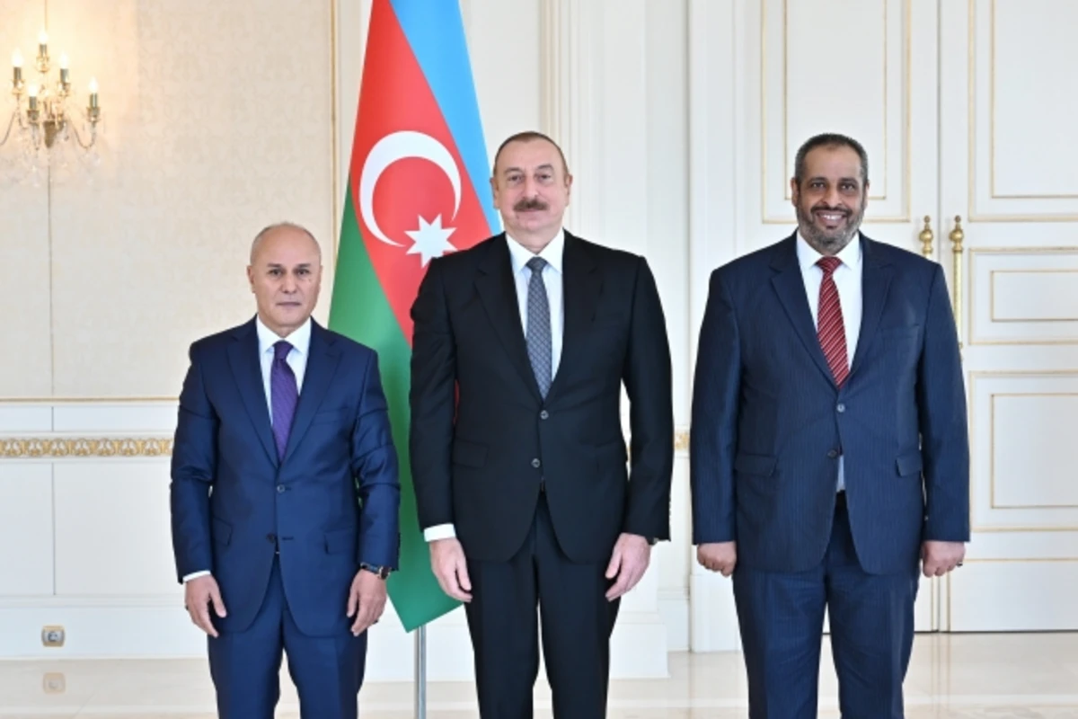 Prezident Liviyanın Azərbaycanda yeni təyin olunan səfirinin etimadnaməsini qəbul edib - YENİLƏNİB - FOTO
