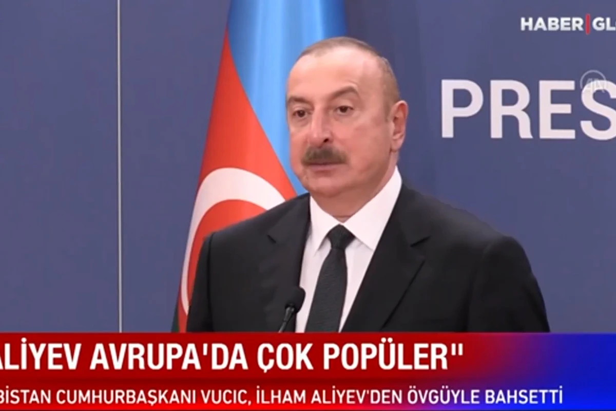 İlham Əliyevin Serbiya səfəri “Haber Global”ın diqqət mərkəzində - VİDEO