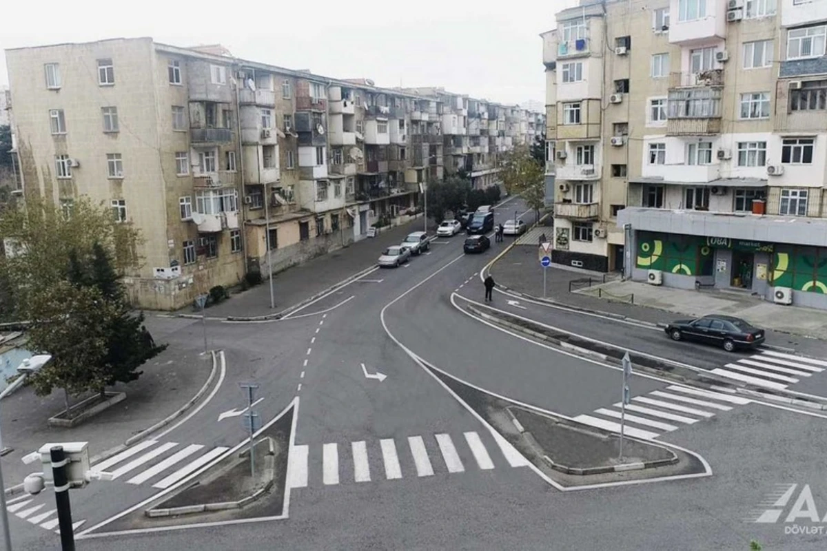 В Баку отремонтирована улица Тофика Аббасова - ФОТО