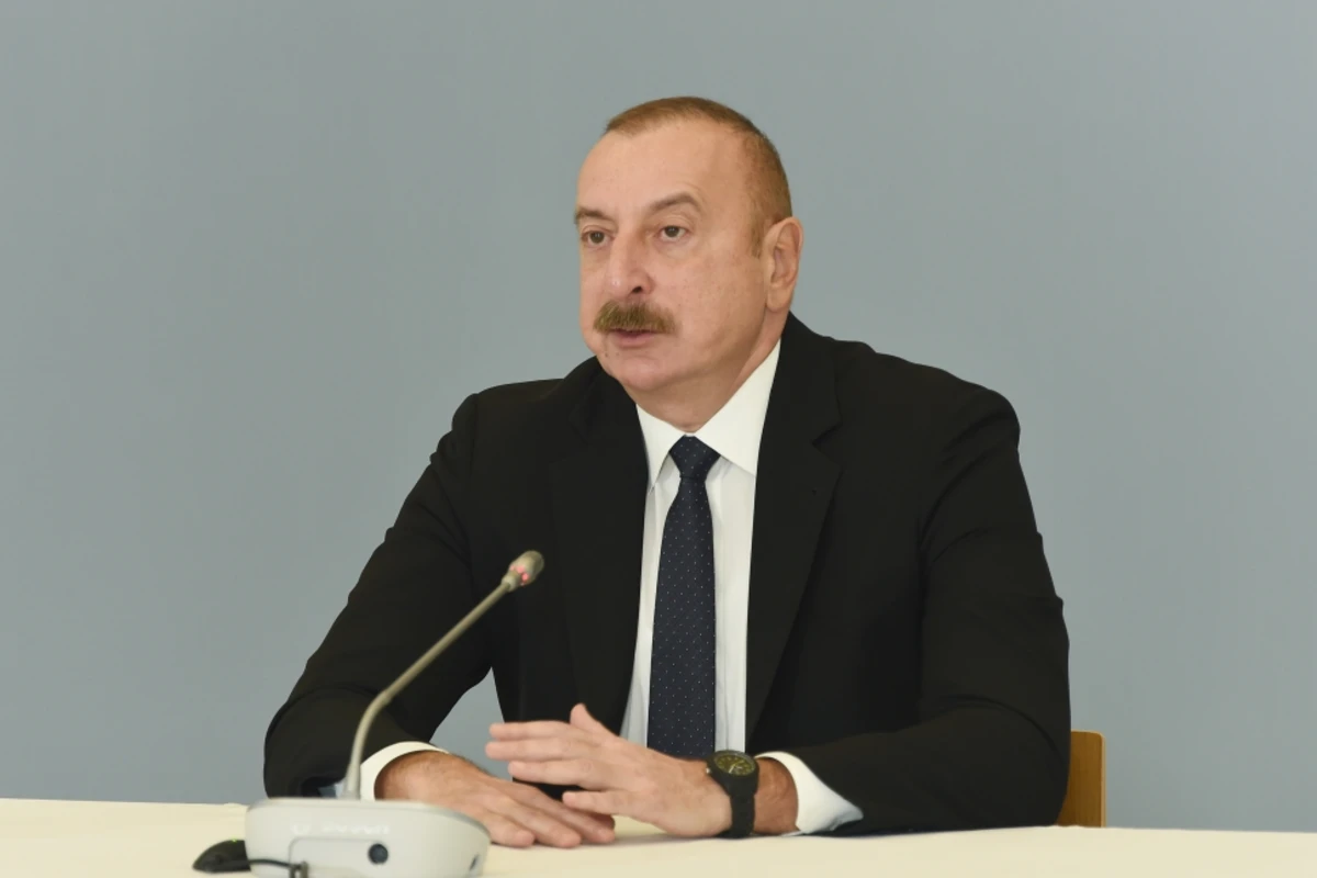 Президент Ильхам Алиев: Азербайджан считает Евросоюз важным партнером
