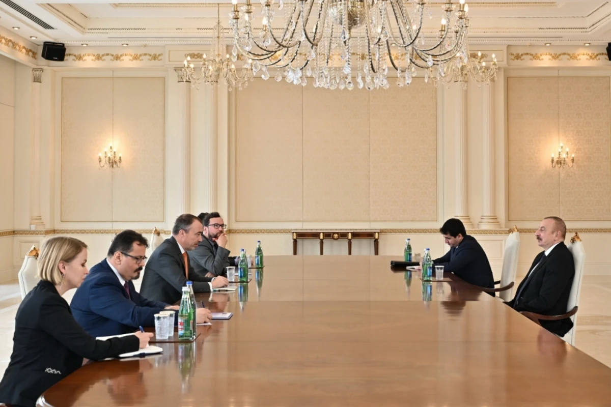 Prezident İlham Əliyev Toivo Klaarı qəbul edib