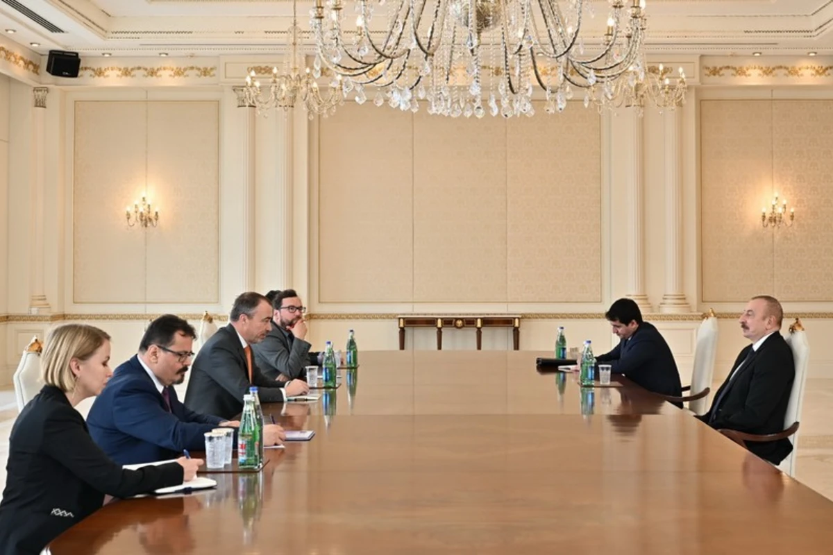 Президент Азербайджана принял спецпредставителя Европейского Союза по Южному Кавказу