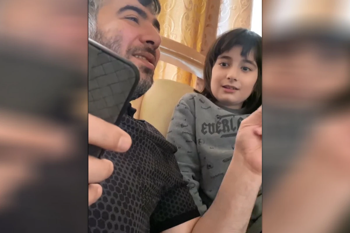 Rəşad Dağlının oğlu atası ilə birgə görüntüsünü paylaşdı - VİDEO