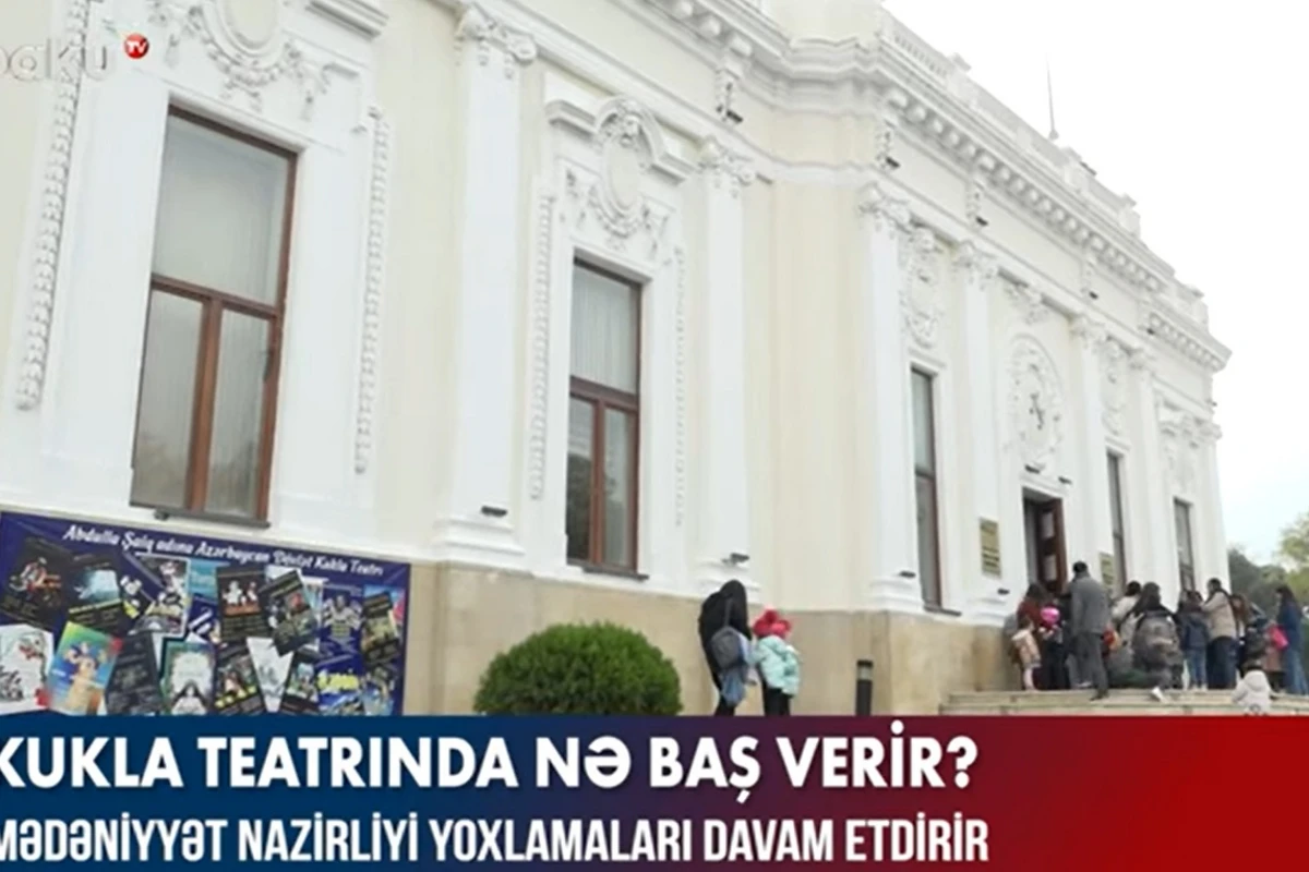 Kukla Teatrında nə baş verir? - VİDEO Kukla Teatrında nə baş verir? - VİDEO