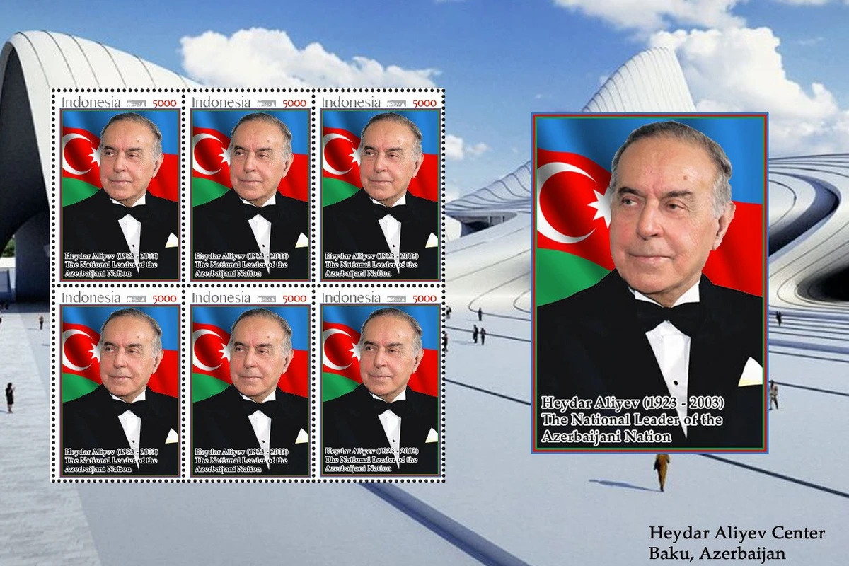 Heydər Əliyevin 100 illik yubileyi ilə bağlı poçt markaları və xatirə nişanları buraxılacaq