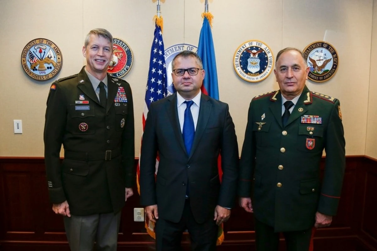 Обсуждено сотрудничество в области безопасности между США и Азербайджаном - ФОТО