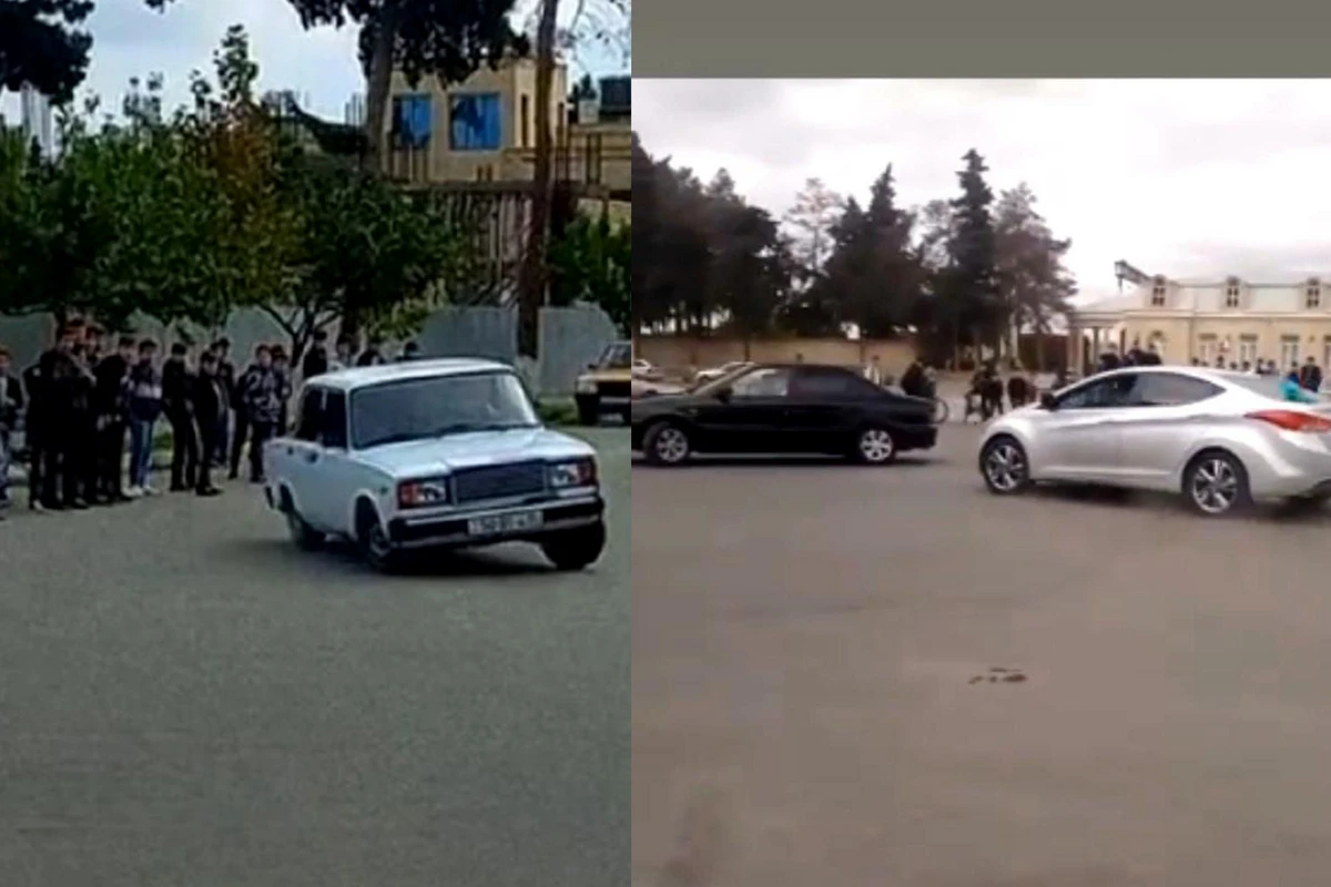 Avtoxuliqanlıq edib “TikTok”da paylaşanlar saxlanıldı - FOTO