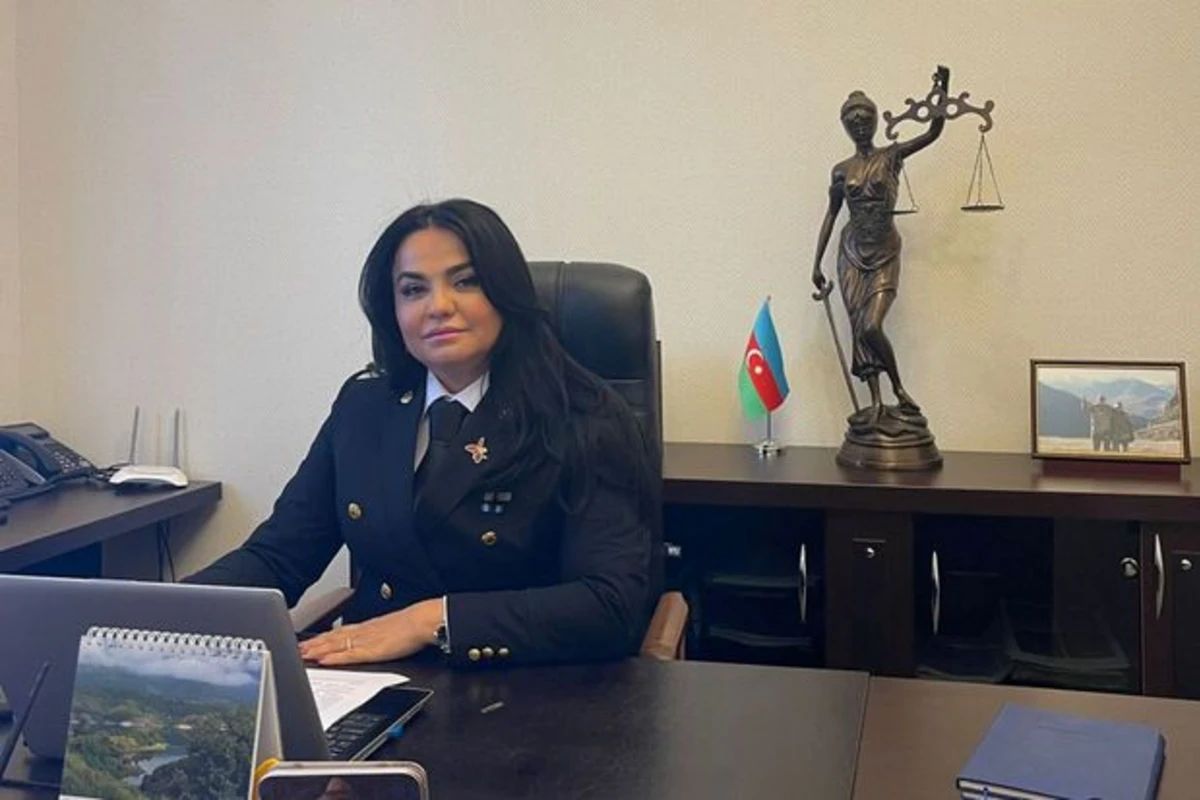 Aynur Sabitovaya rütbə verilib Aynur Sabitovaya rütbə verilib