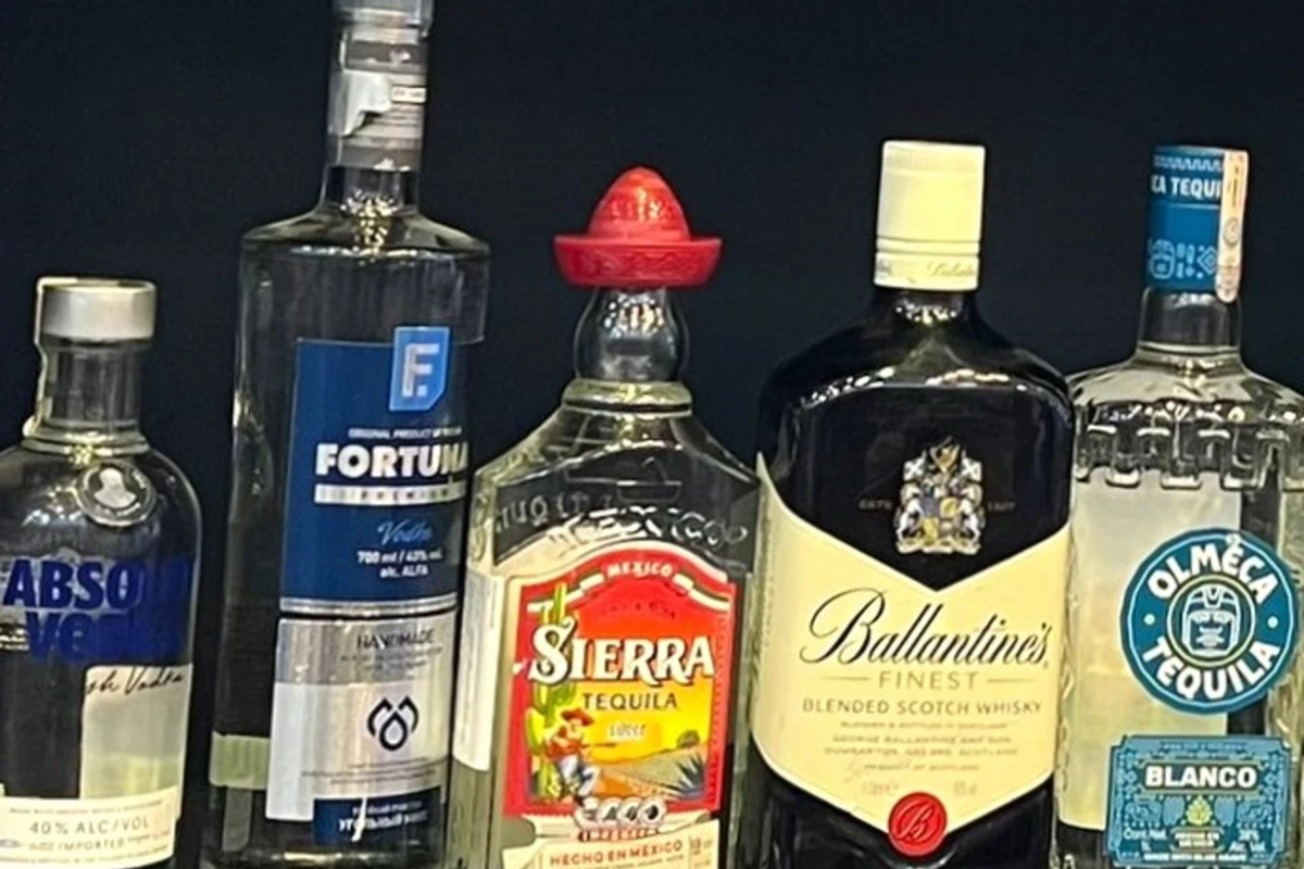 Bakıda marketdə saxta spirtli içkilər aşkarlanıb - FOTO