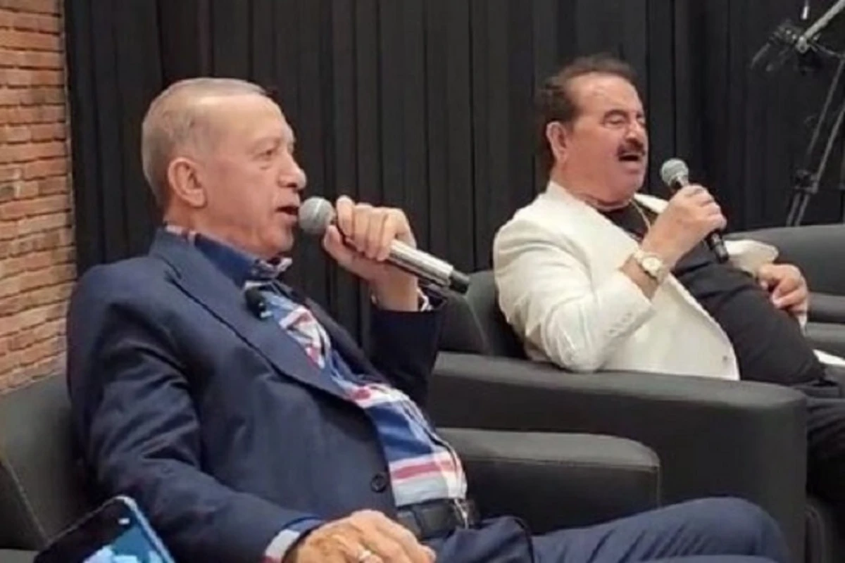 Ərdoğan İbrahim Tatlısəslə birgə mahnı oxudu – VİDEO Ərdoğan İbrahim Tatlısəslə birgə mahnı oxudu – VİDEO