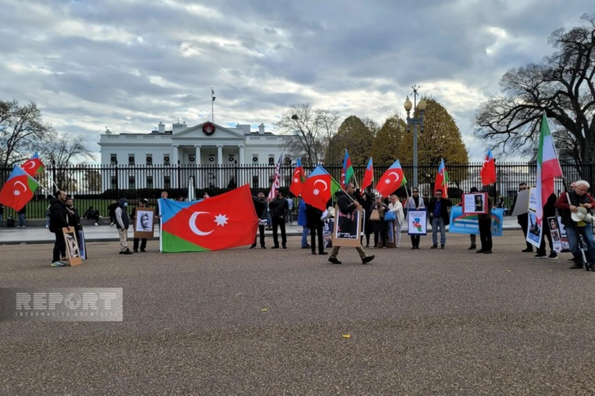 Ağ Evin qarşısında İran əleyhinə aksiya keçirilib - FOTO/VİDEO Ağ Evin qarşısında İran əleyhinə aksiya keçirilib - FOTO/VİDEO