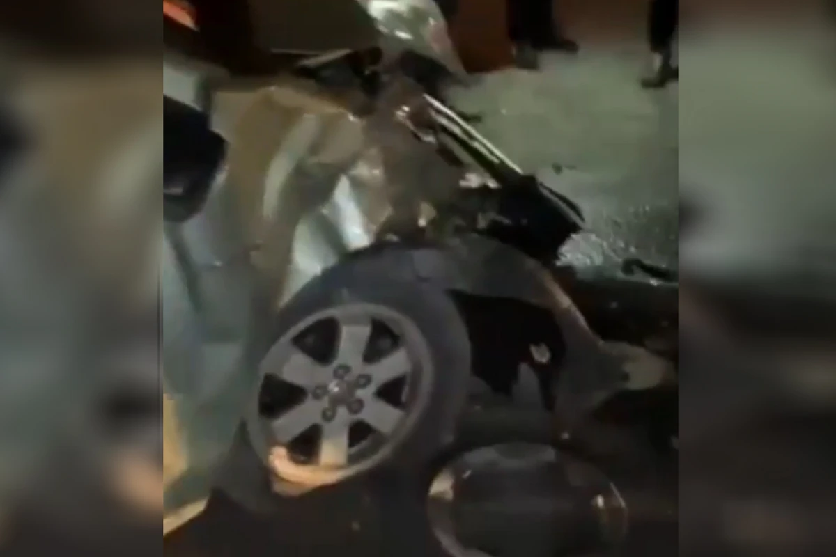 “Toyota Prius”ların “parad”ı: Bir qəzada beşi toqquşdu - VİDEO