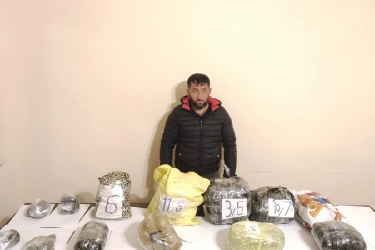 İrandan Azərbaycana külli miqdarda narkotik keçirilməsinin qarşısı alınıb