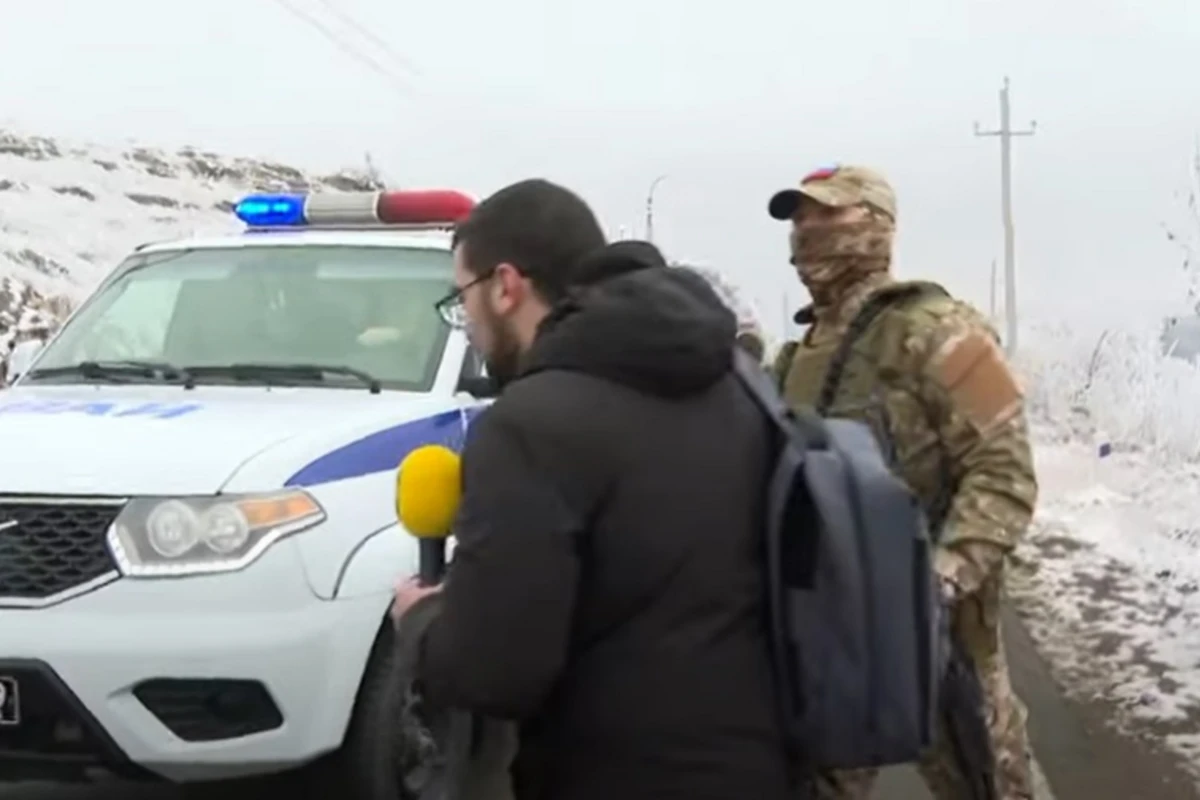 Противостояние журналиста ITV с российскими миротворцами - ВИДЕО