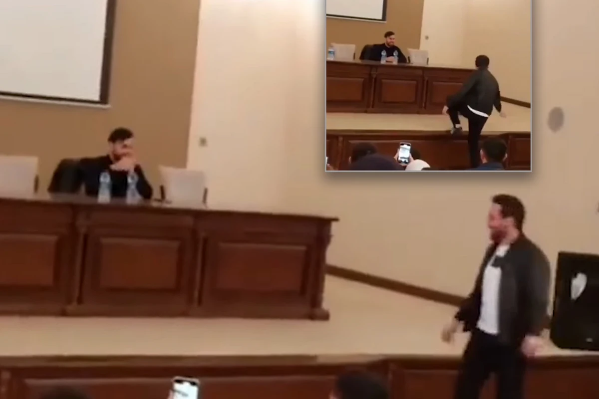 Tələbələrin tiktokerlərlə görüşü tənqid edildi, universitet açıqlama verdi - VİDEO Tələbələrin tiktokerlərlə görüşü tənqid edildi, universitet açıqlama verdi - VİDEO