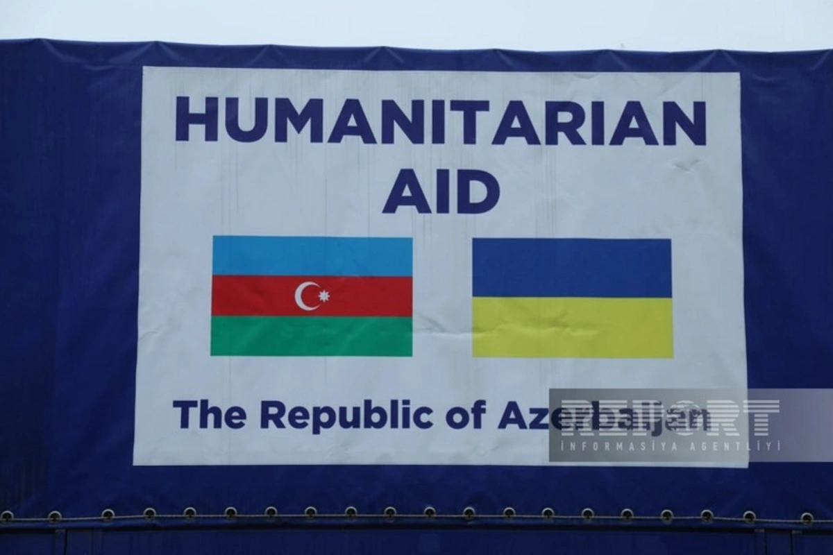 Azərbaycan Ukraynaya növbəti humanitar yardımı göndərib - FOTO
