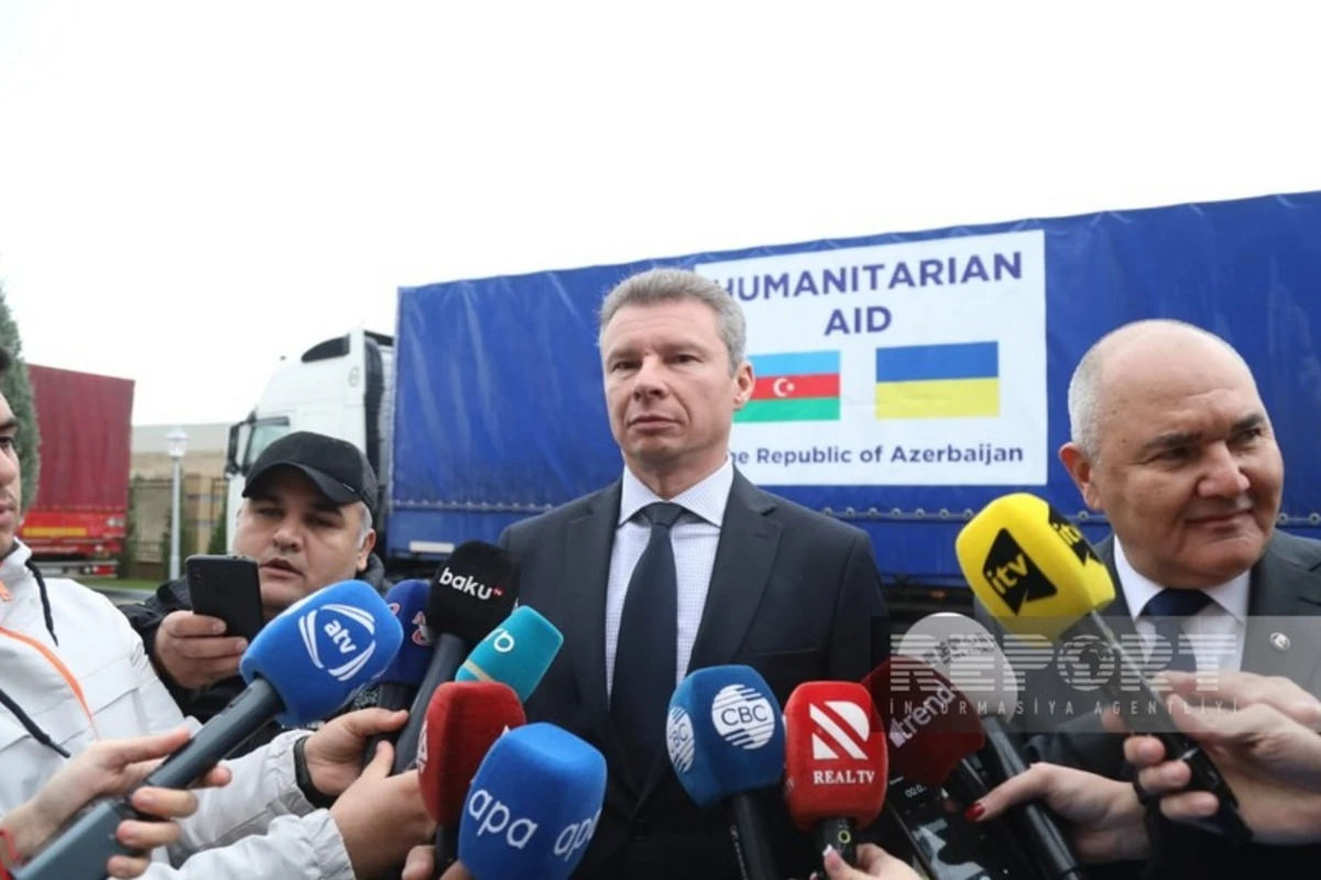 Ukrayna səfiri Azərbaycana təşəkkür edib