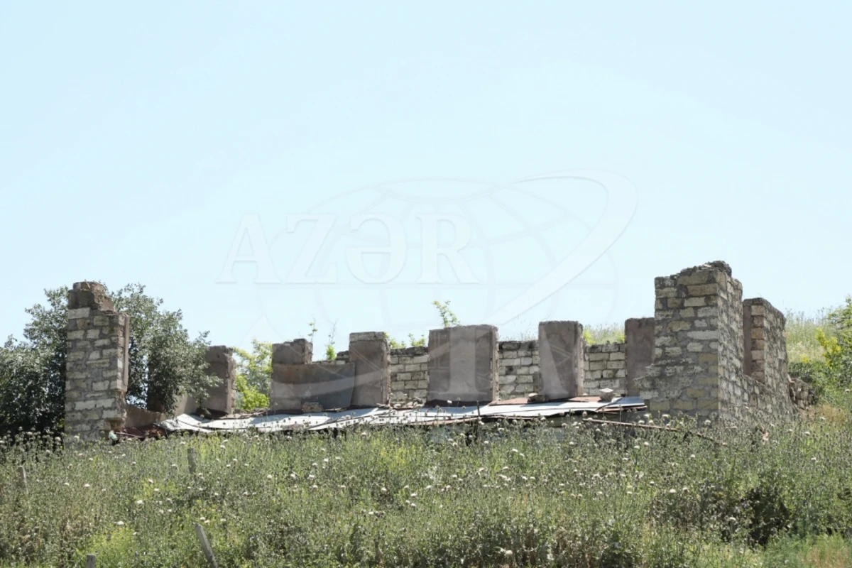 İşğaldan azad edilən Qubadlı rayonunun Mirlər kəndi - FOTO