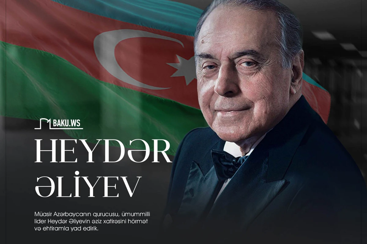 Ümummilli Lider Heydər Əliyevin anım günüdür